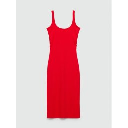 Mango Hétköznapi ruha Maya 77022921 Piros Slim Fit