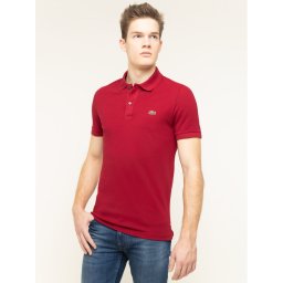 Lacoste Pólóing PH4012 Bordó Slim Fit