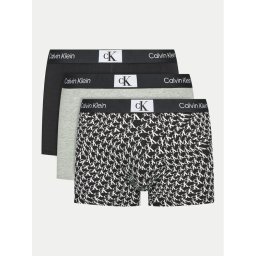 Calvin Klein Underwear 3 darab boxer 000NB3528E Fekete