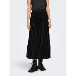 ONLY Rakott szoknya 15277887 Fekete Regular Fit