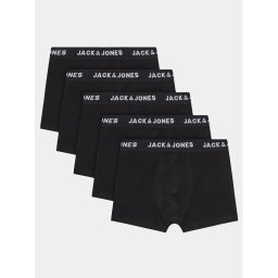 Jack&Jones Junior 5 darab boxer Chuey 12210878 Fekete