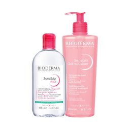 Bioderma Sensibio csomag érzékeny bőrre 500ml+500ml