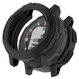 TPU HALF COVER Borító Garmin Instinct Crossoverhez fekete