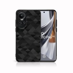 PROTEMIO MY ART Védőburkolat: Oppo Reno10 5G / Reno10 Pro 5G BLACK TRIANGLES (232)