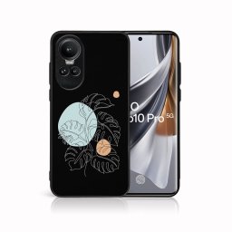 PROTEMIO MY ART Védőburkolat Oppo Reno10 5G / Reno10 Pro 5G MONSTERA (194) számára