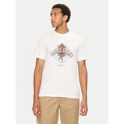 Jack&Jones Póló Coconut Skull 12255192 Fehér Standard Fit