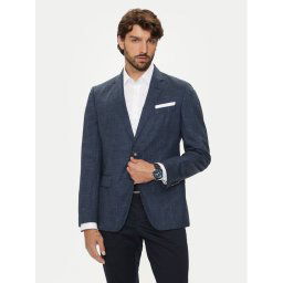 Boss Zakó H-Hutson-224 50521645 Sötétkék Slim Fit