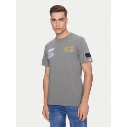 Replay Póló M6928 .000.23608P Szürke Regular Fit