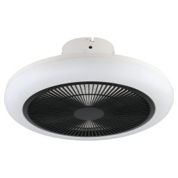 Mennyezeti lámpa , ventilátor , ventilátoros lámpa , CCT , fehér , fekete , műanyag , távirányítóval , 3 sebesség , EGLO , KOSTRENA
