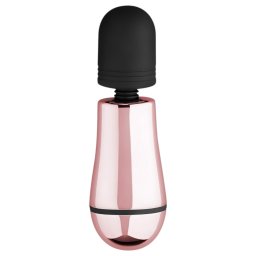 Rosy Gold Mini Wand - akkus, masszírozó vibrátor (rosegold)