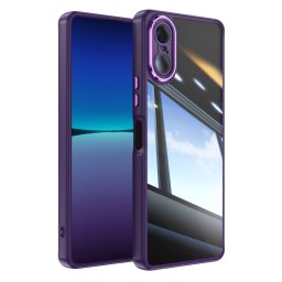 ACRYLO Védőhuzat Sony Xperia 10 VI lilához