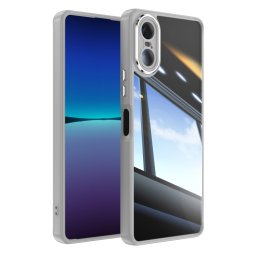 ACRYLO Védőhuzat Sony Xperia 10 VI szürke színhez