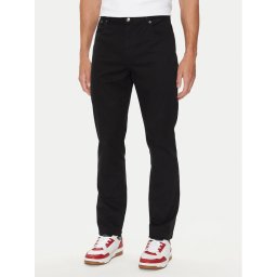 Tommy Hilfiger Szövet nadrág Denton MW0MW36429 Fekete Straight Fit