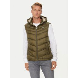 Guess Mellény M4YN21 WG9P2 Zöld Regular Fit