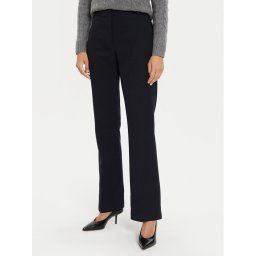 Tommy Hilfiger Szövet nadrág Core WW0WW42953 Sötétkék Flare Fit