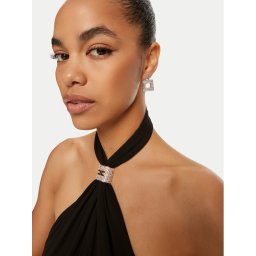 Elisabetta Franchi Fülbevaló OR-07-B46E2-V220 Ezüst