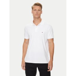 Tommy Hilfiger Pólóing Essential MW0MW35585 Fehér Regular Fit