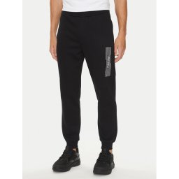 Calvin Klein Melegítő alsó Horizontal Logo K10K113922 Fekete Regular Fit