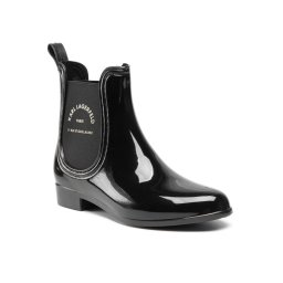 KARL LAGERFELD Gumicsizma KL94770 Fekete