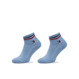 Tommy Hilfiger 2 pár unsiex bokazokni 701228177 Kék
