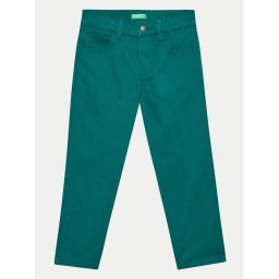 United Colors Of Benetton Szövet nadrág 4HM6GE009 Zöld Regular Fit