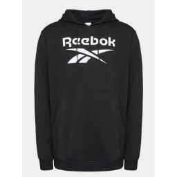 Reebok Pulóver Identity Big Logo 100050290 Fekete Regular Fit