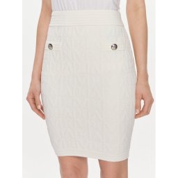 Guess Miniszoknya 4RGD00 5661Z Bézs Slim Fit