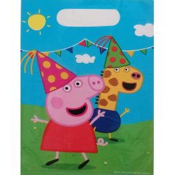 Pepa Pig Ajándék tasak, zacskó csomag/10db