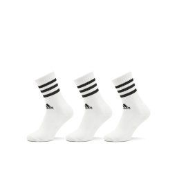 adidas Unisex Magasszárú Zokni 3-Stripes Cushioned Crew Socks 3 Pairs HT3458 Fehér