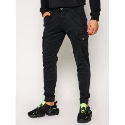 Alpha Industries Szövet nadrág Combat 126215 Fekete Slim Fit
