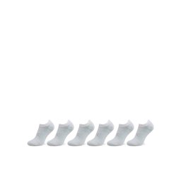 Under Armour 6 pár/csomag unisex titokzokni Ua Essential No Show 6Pk 1382611-100 Fehér