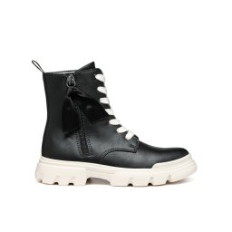 Geox Csizma J Junette Girl J36HVG 000BC C9B1P S Fekete