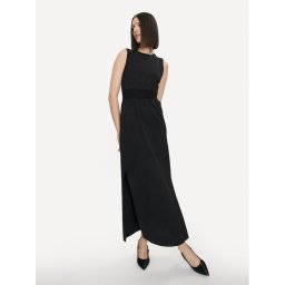 United Colors Of Benetton Nyári ruha 3L3XDV01G Fekete Regular Fit