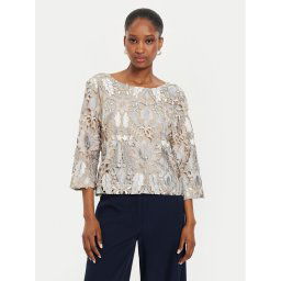 Bruuns Bazaar Blúz Ignara BBW4047 Bézs Regular Fit