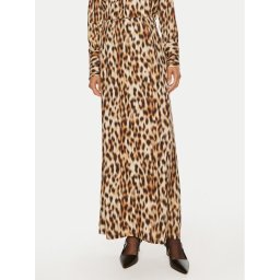 Silvian Heach Maxi szoknya Sache GPA24141GO Barna Regular Fit