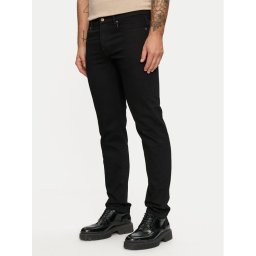 United Colors Of Benetton Farmer 4MCP57BC8 Fekete Slim Fit