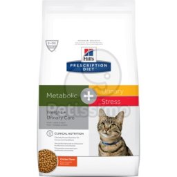 Hill's Prescription Diet Metabolic + Urinary Stress száraz macskatáp 1,5 kg