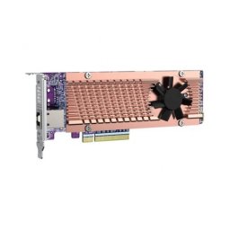1x10GbE + 2x M.2 PCIe Gen 4 NVMe SSD foglalat