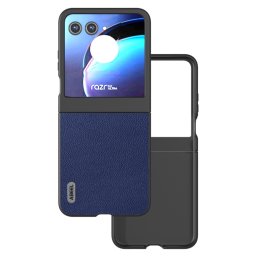 ABEEL LEATHER Borító a Motorola Razr50 sötétkékhez