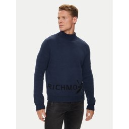 Richmond X Garbó Bodo UMA24107LU Sötétkék Regular Fit