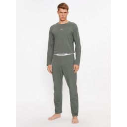 Guess Pizsama U2BX00 KBZG0 Szürke Regular Fit