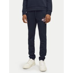 Jack&Jones Junior Melegítő alsó Logo 12258850 Sötétkék Slim Fit