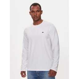 Lacoste Hosszú ujjú TH0990 Fehér Regular Fit