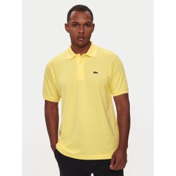 Lacoste Pólóing L1212 Sárga Regular Fit