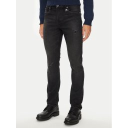 Richmond X Farmer Simov UMA24189JE Fekete Slim Fit