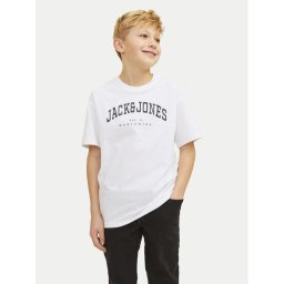 Jack&Jones Junior Póló Caleb 12258924 Fehér Relaxed Fit