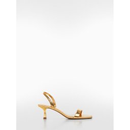 Mango Szandál Gold 67005738 Arany