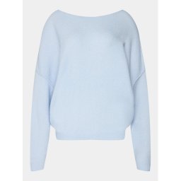 American Vintage Sweater Damsville DAM225E24 Kék Regular Fit