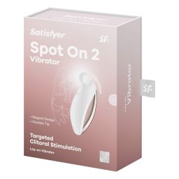 Satisfyer Spot On 2 vibrációs izgató (fehér).