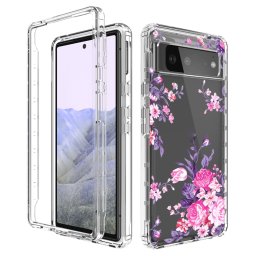 DUAL ART Google Pixel 6 Pro robusztus borító ROSES